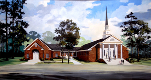Zion Hill Baptist Church Conceptual Drawing